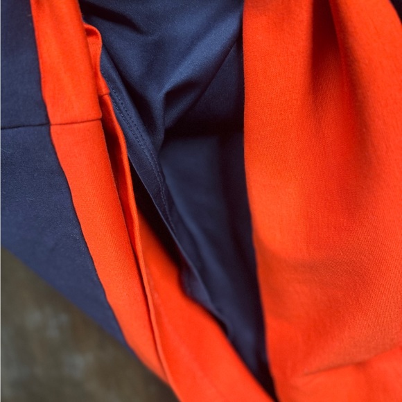 Chic Boden Siobhan Shift Dress Navy & Tomato Red Size 8 – Like New - Picture 8 of 8